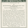 Windermere, Westmorland and Lancashire.