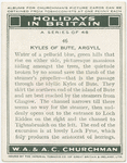 Kyles of Bute, Argyll.