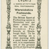 Warwickshire foxhounds.