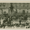 Opening of Parliament.
