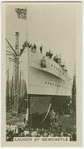 Launch at Newcastle.