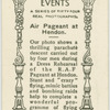 Air Pageant at Hendon.