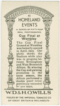 Cup Final at Wembley.