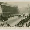 British Legion Memorial Parade.