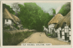 Old houses, Chilham, Kent.