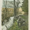 By a Deeside stream.