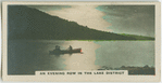 An evening row in the Lake District.