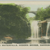 The waterfalls, Hebden Bridge, Hardcastle.