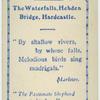 The waterfalls, Hebden Bridge, Hardcastle.