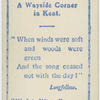 A wayside corner in Kent.