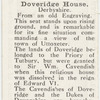 Doveridge House, Derbryshire.
