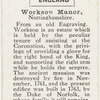 Workson Manor, Nottinghamshire.