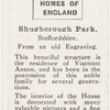 Shurgorough Park, Staffordshire.