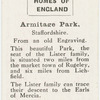 Armitage Park, Staffordshire.