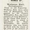 Wollaton Hall, Nottinghamshire.
