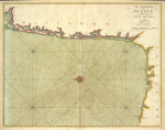 The sea coast of FRANCE from the Bay of Arcassin to Bayon continued to Gataria