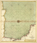 A large chart of the BAY OF BISCAY