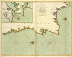 The coasts of PORTUGALL and part of SPAIN from Cape Finisterre to Gibralter
