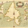 A chart od Iland of NEW FOUND LAND with paticular harbors atlarge
