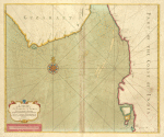 A large chart of part of the coast of GUZARATT and INDIA from Diu head to Bombay