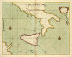 A chart of the sea coast of ITALY, SICILY and part of BARBARY