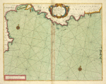 The sea coast of LANGUEDOC PROVENCE and part of Italy from cape Dragon to cape Delle Melle