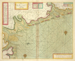A chart of EEMS ELVE, Wefer, Eyder and Hever. With the Holy Island