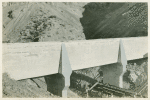 One of the concrete flumes in Jawbone Division of the aqueduct