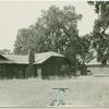 A settler's home and farm building at Durham, California