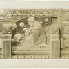 Los Angeles Stock Exchange bas relief of astronomer