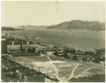 The Pacific battle fleet sailing to the Golden Gate