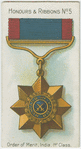 Order of Merit, India. 1st Class.