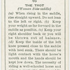 The trot.
