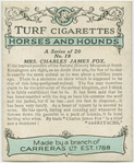 Mrs. Charles James Fox.