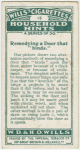 Remedying a door that "binds".