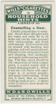 Enamelling a door.