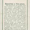 Repairing a fire-grate.