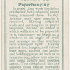 Paperhangng.