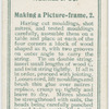 Making a picture frame 2.