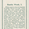 Rustic work 2.