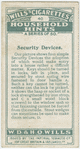 Security devices.