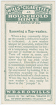 Renewing a tap washer.