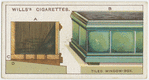 Tiled window box.