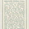 Adjustable clothes lines.