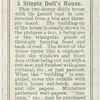 A simple doll's house.