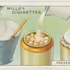 Preserving eggs.