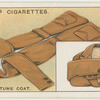 Folding a lady's costume coat.