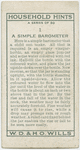 A simple barometer.