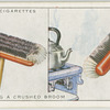 Restoring a crushed broom.
