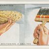 Whitening a ceiling.